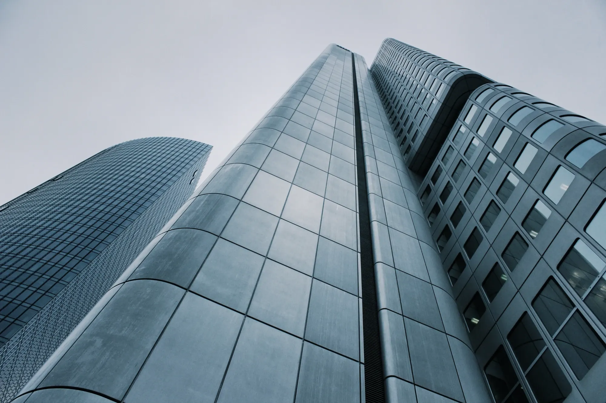 Glass corporate office tower